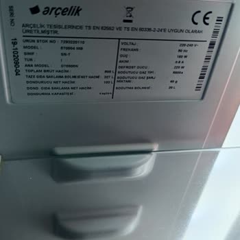 Arçelik Buzdolabı Üretim Hatası