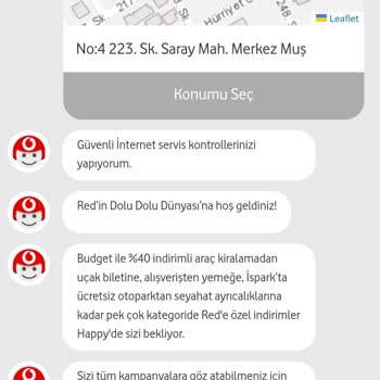 Vodafone Muş'taki Süper Hızlı İnterneti