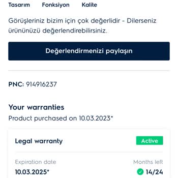 Electrolux Perfect Care 600 Çamaşır Makinesi Problemi