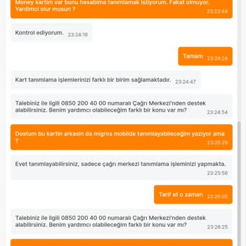 Migros Money Kart Kayıt Karmaşası
