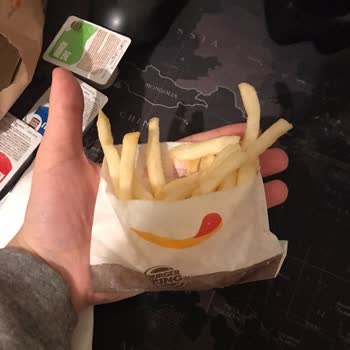 Burger King TEM Şubesi Patates Hayal Kırıklığı