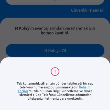 Aktif Bank İnternet Bankacılığı Şifre Sorunu