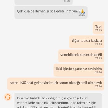 Trendyol Mağduriyeti İade Reddi