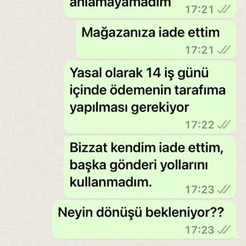 Zara Online Alışveriş Pişmanlığı