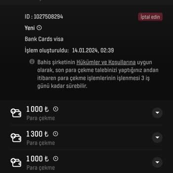 BaşarıBet 40.300 TL Yatmadı