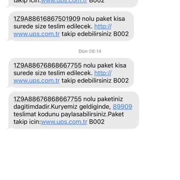 UPS Paket Kaybı Ve İletişim Sorunları!