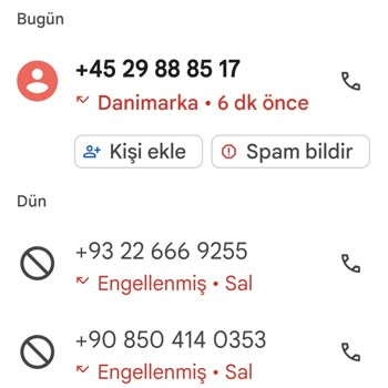 WhatsApp Sürekli Aranıyorum