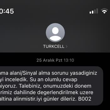 Turkcell Şehrin Ortasında Bile Çekmiyor