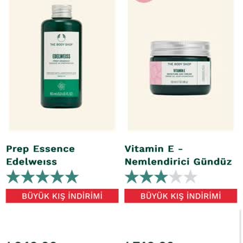 The Body Shop Online Fiyat Farkı