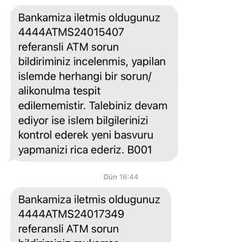 Ziraat Bankası ATM Para Yatırırken Yuttu
