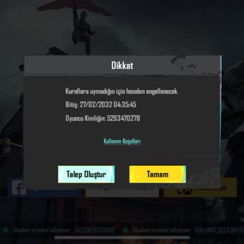PUBG Mobile 10 Yıllık Ban Kaldırma Talebi