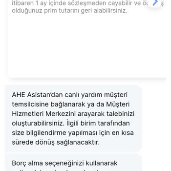 Ahe İptal Etmek İstiyorum
