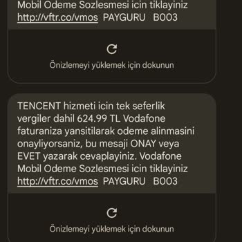 Vodafone Faturaya Yansıyan Haksız Ücret