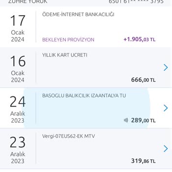 Yapı Kredi Bankası Kredi Kartı Yıllık Kart Aidatı Kesintisinin İadesi.