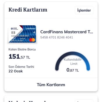QNB Finansbank CardFinans Yıllık Aidat Ücreti