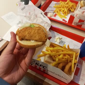 KFC Hayal Kırıklığına Uğratan Hamburger!