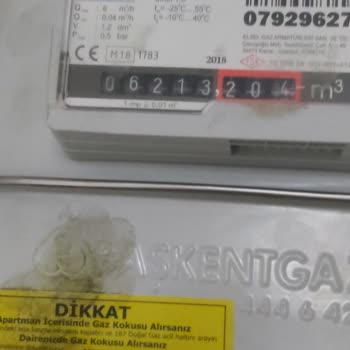 Başkent Doğalgaz Ankara Pursaklar'daki Doğalgaz Faturamda 330 M³ Hata!