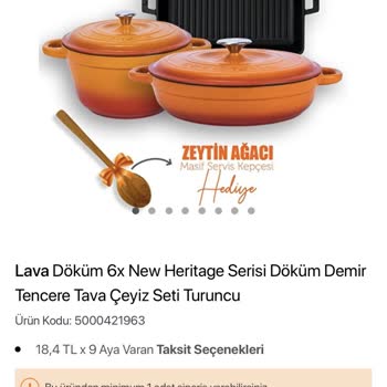 Koçtaş Lova Döküm Seti