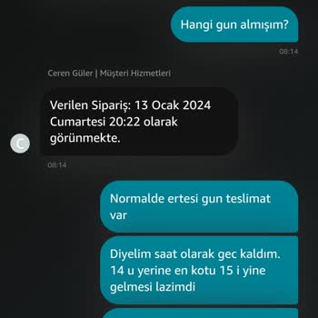 Amazon Müşteri Hizmetleri Yetersizliği