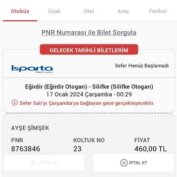 Isparta Petrol Turizm Beni Otogardan Almayıp Unuttuk Dediler