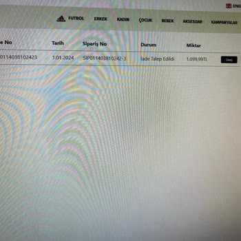 Kartal Yuvası Ürün İadesi Yapılmıyor