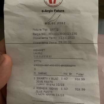 Deforme Olmuş LTB Pantolon