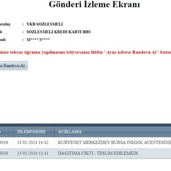 Kuryenet İlgilenmiyor Ve Kimseye Ulaşamıyoruz