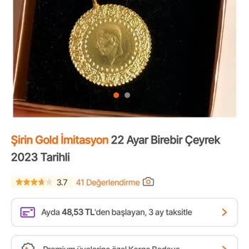 Hepsiburada Sahte Altın Piyasaya Sürme