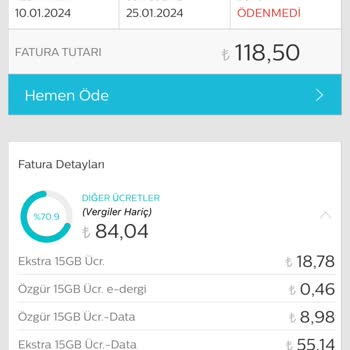 Türk Telekom Farklı Fatura Yansımış!