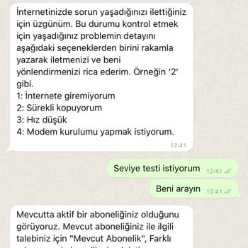 Millenicom Muhatap Yok. Müşteri Temsilcisi Yok