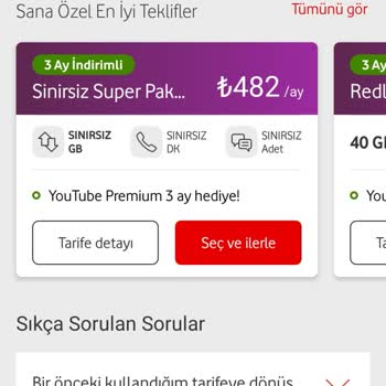 Vodafone Tarifeyi Neye Göre Çıkarıyor?