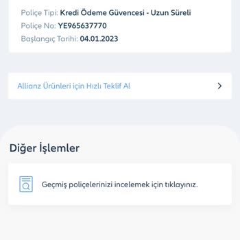 Allianz Hayat ve Emeklilik Allianz İşsizlik Teminat Ödemesi Yapmıyor