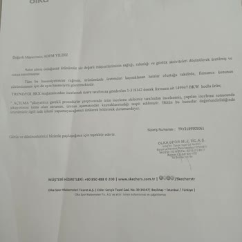 Skechers Kalitesiz Ayakkabı Sorunu