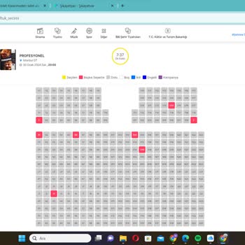 Biletinial Bilet Satış Saatinde Tüm Biletlere El Konulmuş Görünüyor.