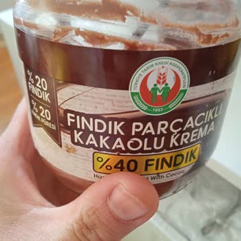 Tarım Kredi Kooperatif Market Kakaolu Kremada Fındık Kabuğu Tehlikesi!