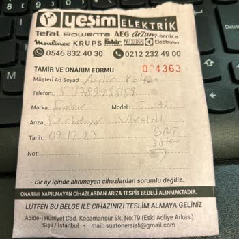 Fakir Vivaldi Ütü Arızası Ve Servis Sorunu