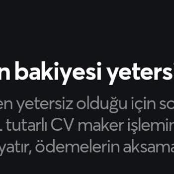 CV Maker Hizmetindeki Fiyat Sorunu