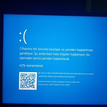 Monster Tulpar Mavi Ekran Hataları Ve Servisin Çözüm Sağlayamaması