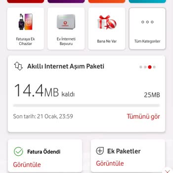 Vodafone Haksız Yere Aşım Ücreti Yansıttı