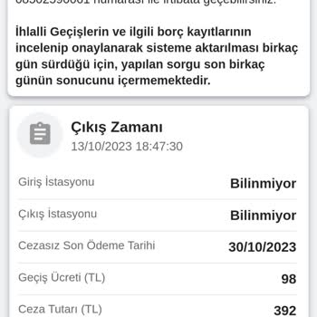 Kuzey Marmara Otoyolu Kuzey Marmara Ceza Şoku!