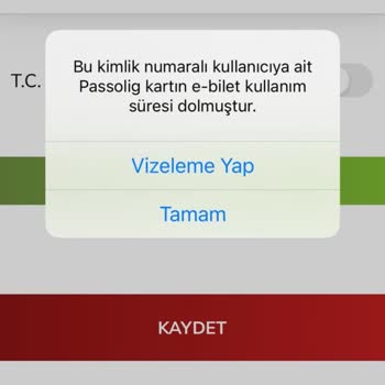 Passolig Hata Oluştu Hatası