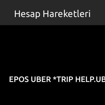 Uber Yüksek Ücret Çekimi