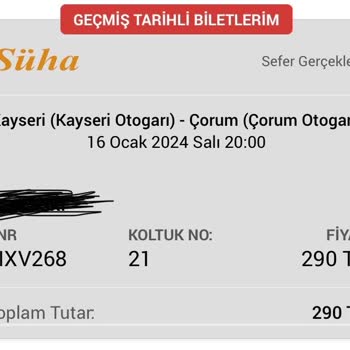 Süha Turizm Otobüsü Yolda Kaldı