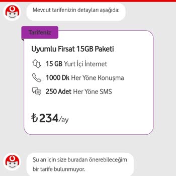Vodafone Yüksek Fatura Tutarları