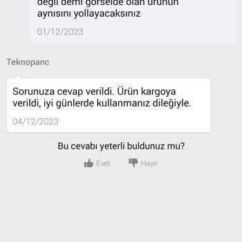 N11 N. 11 İade Çözümü İstiyorum