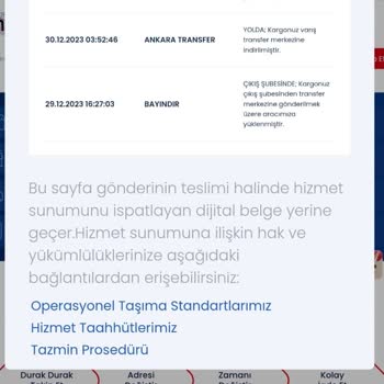 Aras Kargo Etlik Şubeden Şikayetçiyim