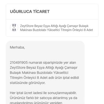 Hepsiburada.com Alışveriş İptalinde Para İademi Yapmıyor.