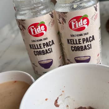 Fide Konserve Fide Kelle Paça Çorbasından Kıl Çıktı