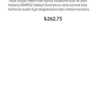 Vodafone Tarife Değişikliği İptal Hakkı Vermiyor.