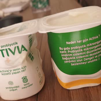 Tamamen Küflenmiş Activia Yoğurt